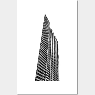 Barbican in black and white Posters and Art